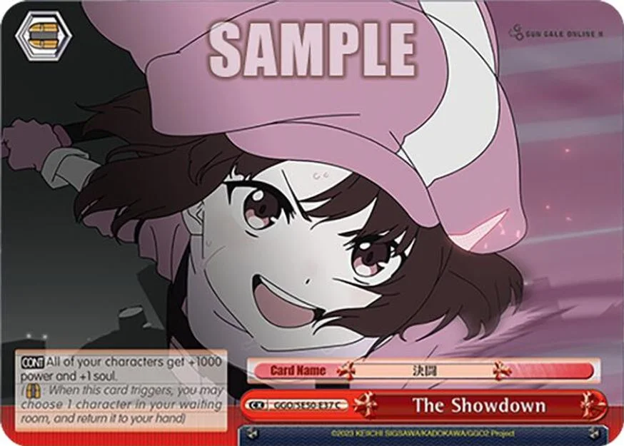 The Showdown 「GGO/SE50-E37」「EN」