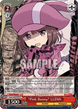 “Pink Bunny” LLENN 「GGO/SE50-E23」「EN」
