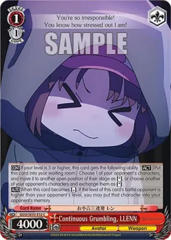 Continuous Grumbling, LLENN 「GGO/SE50-E32」「EN」