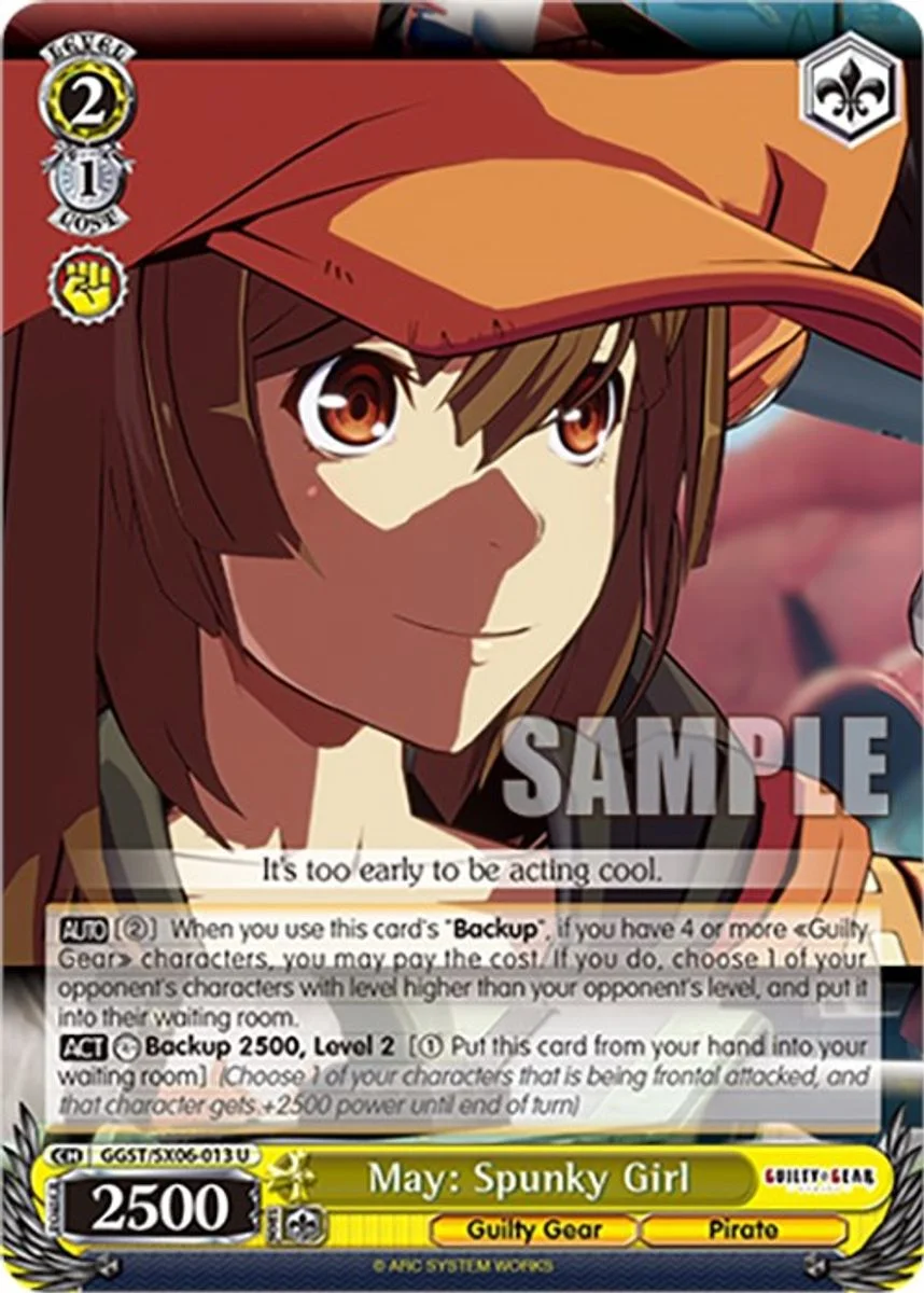 May: Spunky Girl 「GGST/SX06-013」「EN」