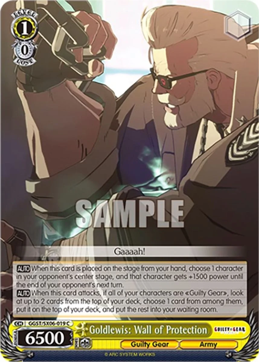 Goldlewis: Wall of Protection 「GGST/SX06-019」「EN」