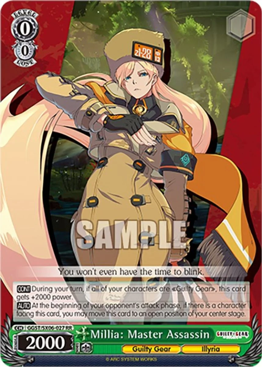 Millia: Master Assassin 「GGST/SX06-027」「EN」