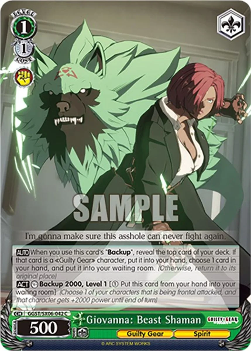 Giovanna: Beast Shaman 「GGST/SX06-042」「EN」