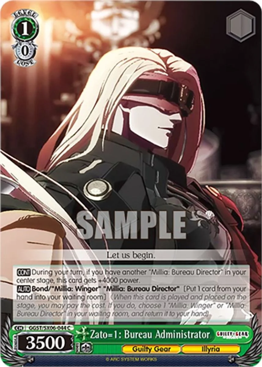 Zato=1: Bureau Administrator 「GGST/SX06-044」「EN」