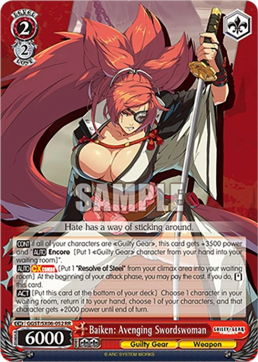Baiken: Avenging Swordswoman 「GGST/SX06-052」「EN」