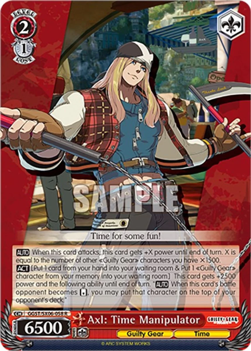 Axl: Time Manipulator 「GGST/SX06-058」「EN」