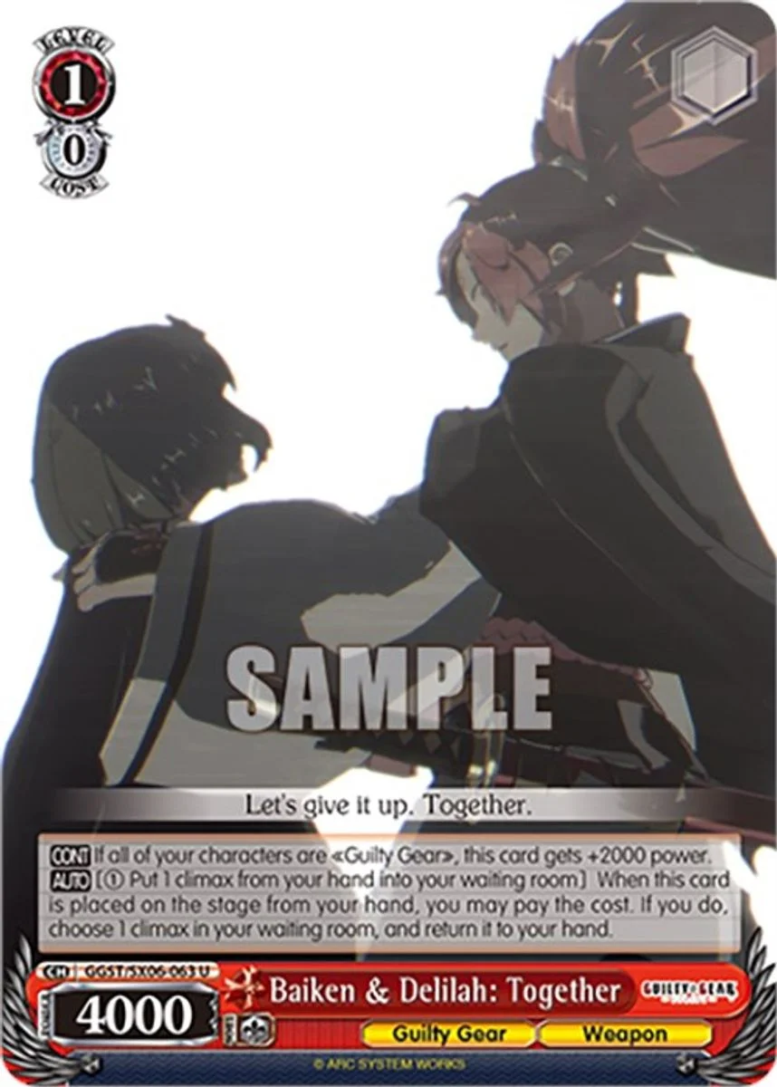 Baiken & Delilah: Together 「GGST/SX06-063」「EN」