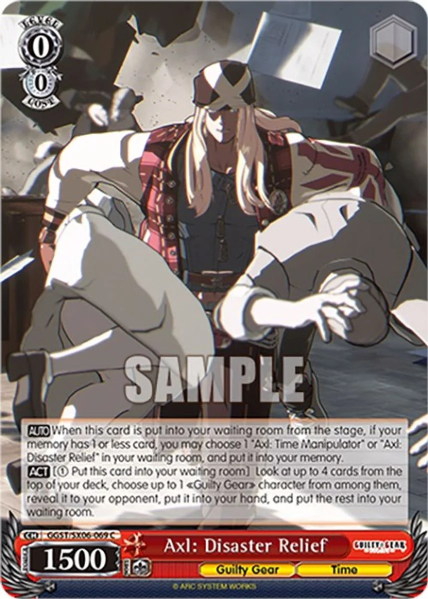 Axl: Disaster Relief 「GGST/SX06-069」「EN」
