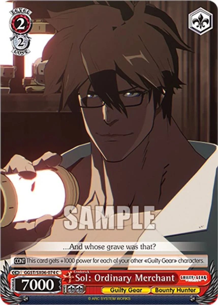 Sol (furigana:Frederick): Ordinary Merchant 「GGST/SX06-074」「EN」