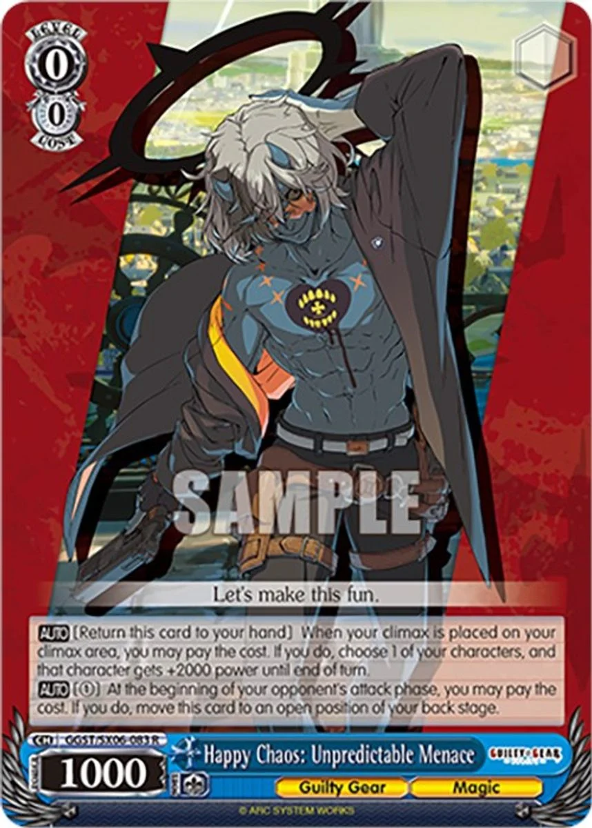 Happy Chaos: Unpredictable Menace 「GGST/SX06-083」「EN」