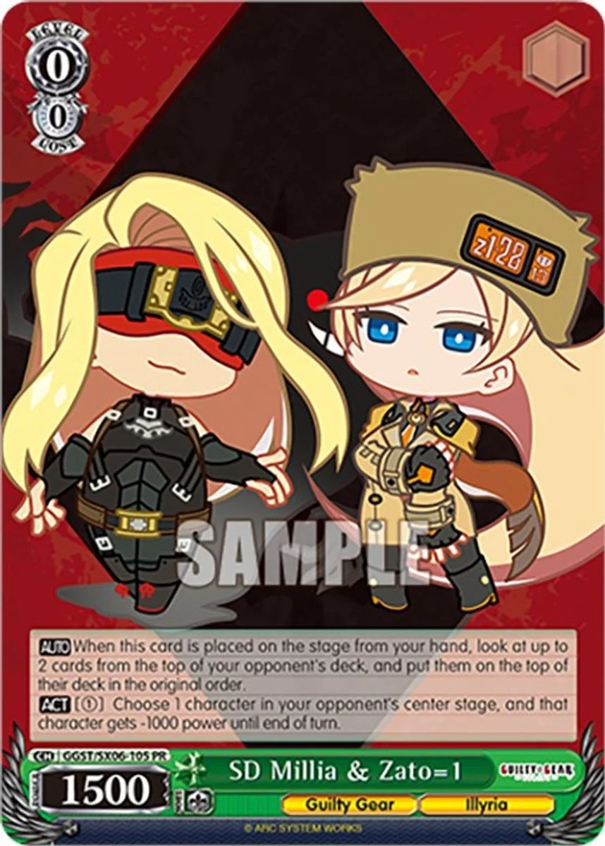 SD Millia & Zato=1 「GGST/SX06-105」「EN」