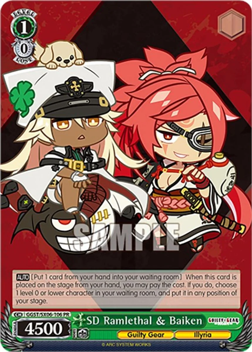 SD Ramlethal & Baiken 「GGST/SX06-106」「EN」