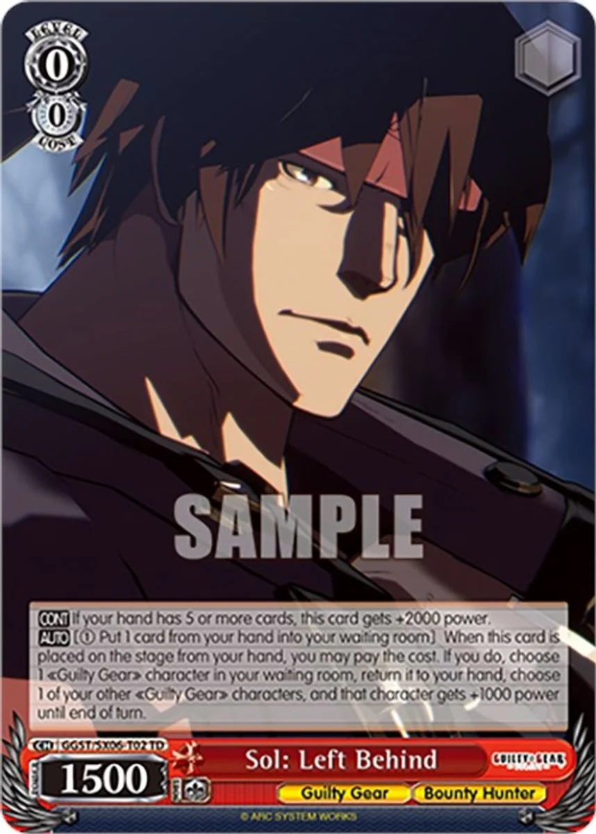Sol: Left Behind 「GGST/SX06-T02」「EN」