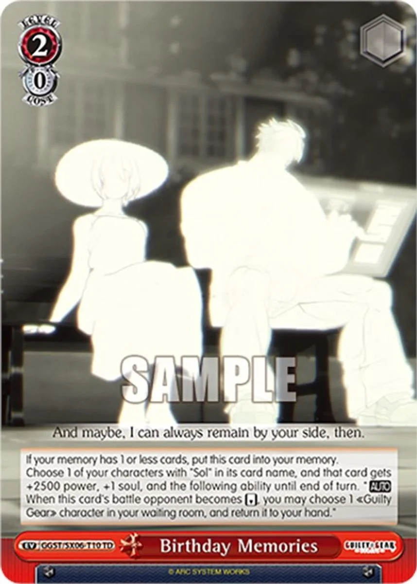 Birthday Memories 「GGST/SX06-T10」「EN」