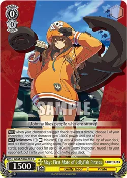 May: First Mate of Jellyfish Pirates #GGST/SX06-003 · Weiss Schwarz
