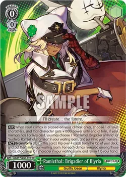 Ramlethal: Brigadier of Illyria #GGST/SX06-026 · Weiss Schwarz