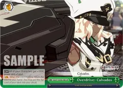 Overdrive: Calvados #GGST/SX06-048 · Weiss Schwarz