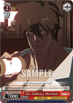 Sol (furigana:Frederick): Ordinary Merchant 「GGST/SX06-074」「EN」