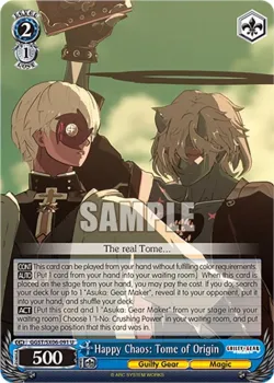 Happy Chaos: Tome of Origin 「GGST/SX06-091」「EN」