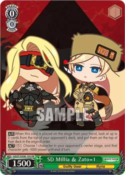 SD Millia & Zato=1 「GGST/SX06-105」「EN」