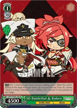 SD Ramlethal & Baiken 「GGST/SX06-106」「EN」