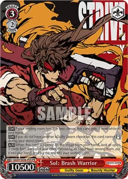 Sol: Brash Warrior 「GGST/SX06-P03」「EN」