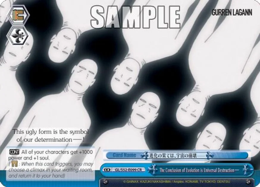 The Conclusion of Evolution is Universal Destruction－－ 「GL/S52-E099」「EN」