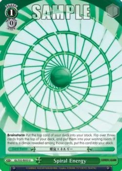 Spiral Energy #GL/S52-E055 · Weiss Schwarz