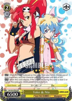 Yoko & Nia 「GL/S52-PE03」「EN」