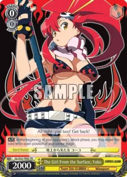 The Girl From the Surface, Yoko 「GL/S52-TE02」「EN」
