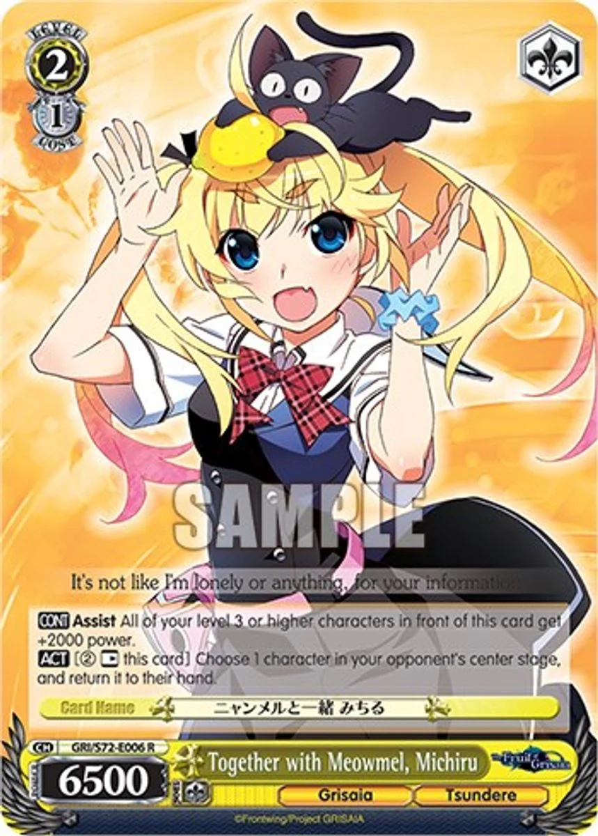 Together with Meowmel, Michiru 「GRI/S72-E006」「EN」