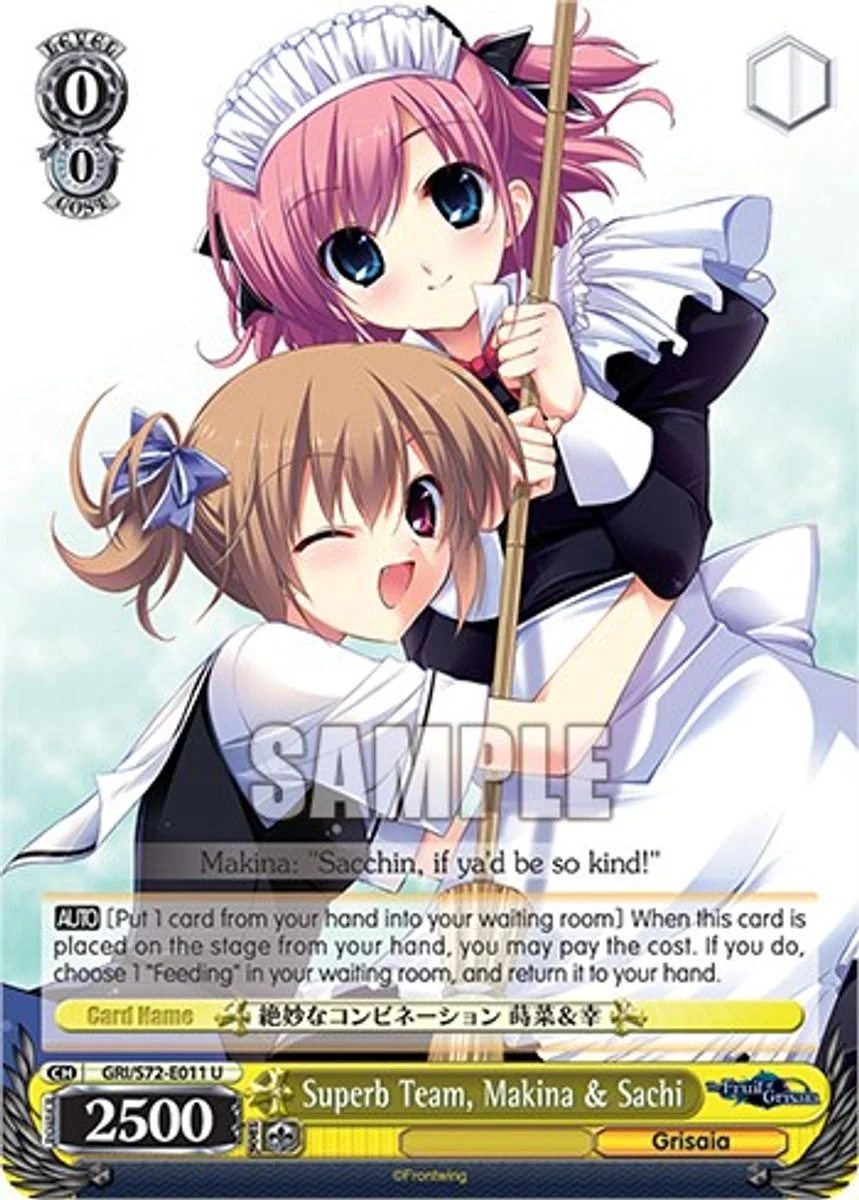Superb Team, Makina & Sachi 「GRI/S72-E011」「EN」
