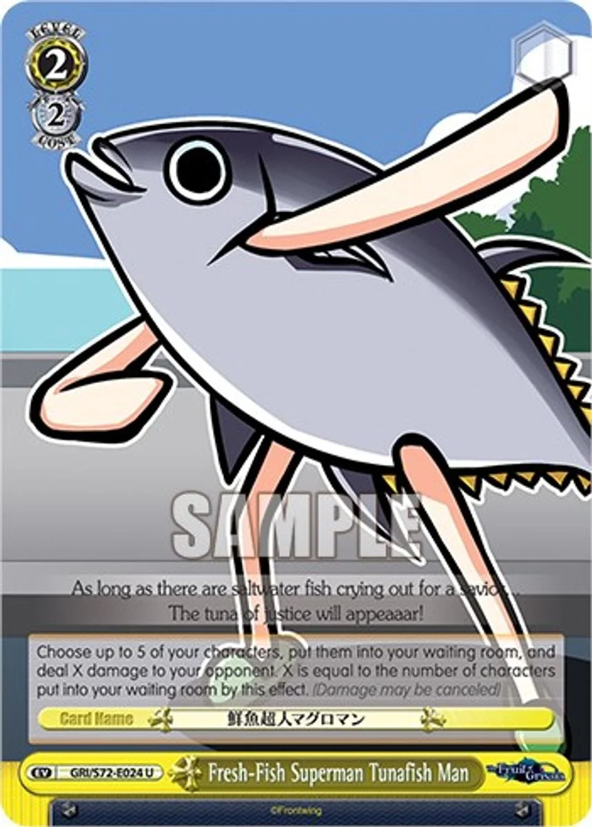 Fresh-Fish Superman Tunafish Man 「GRI/S72-E024」「EN」
