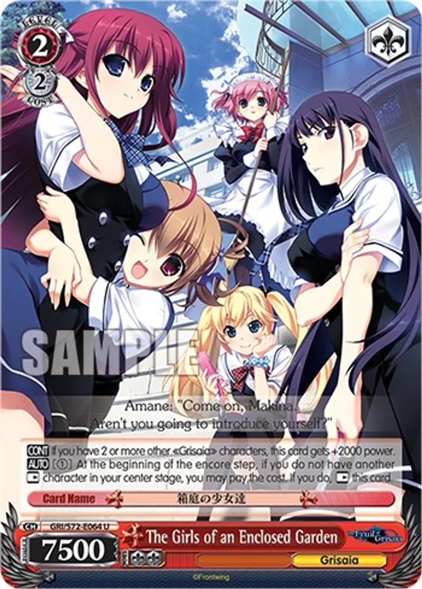 The Girls of an Enclosed Garden 「GRI/S72-E064」「EN」
