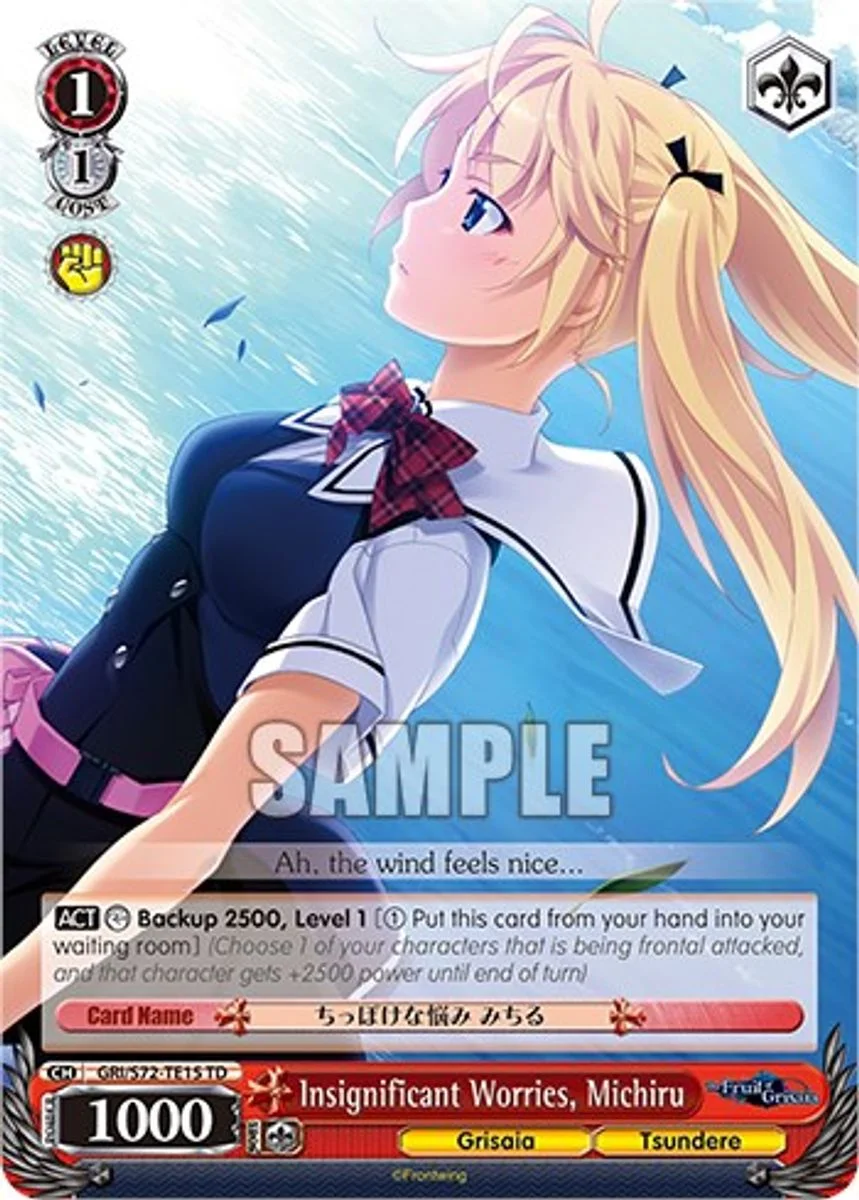 Insignificant Worries, Michiru 「GRI/S72-TE15」「EN」
