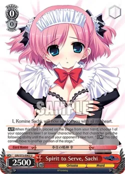 Spirit to Serve, Sachi 「GRI/S72-E062」「EN」