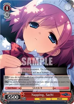 Napping, Sachi 「GRI/S72-E104」「EN」