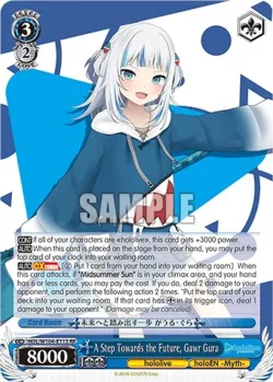 A Step Towards the Future, Gawr Gura 「HOL/W104-E113」「EN」