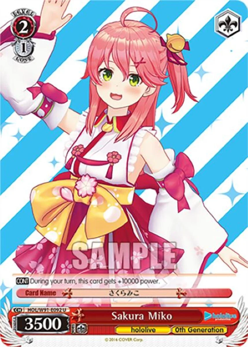 Sakura Miko 「HOL/W91-E092」「EN」