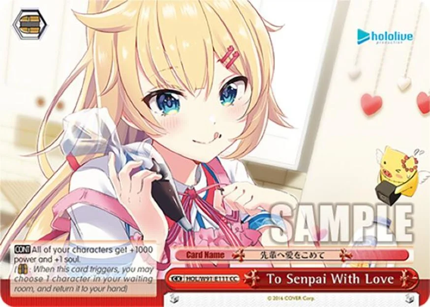 To Senpai With Love 「HOL/W91-E111」「EN」