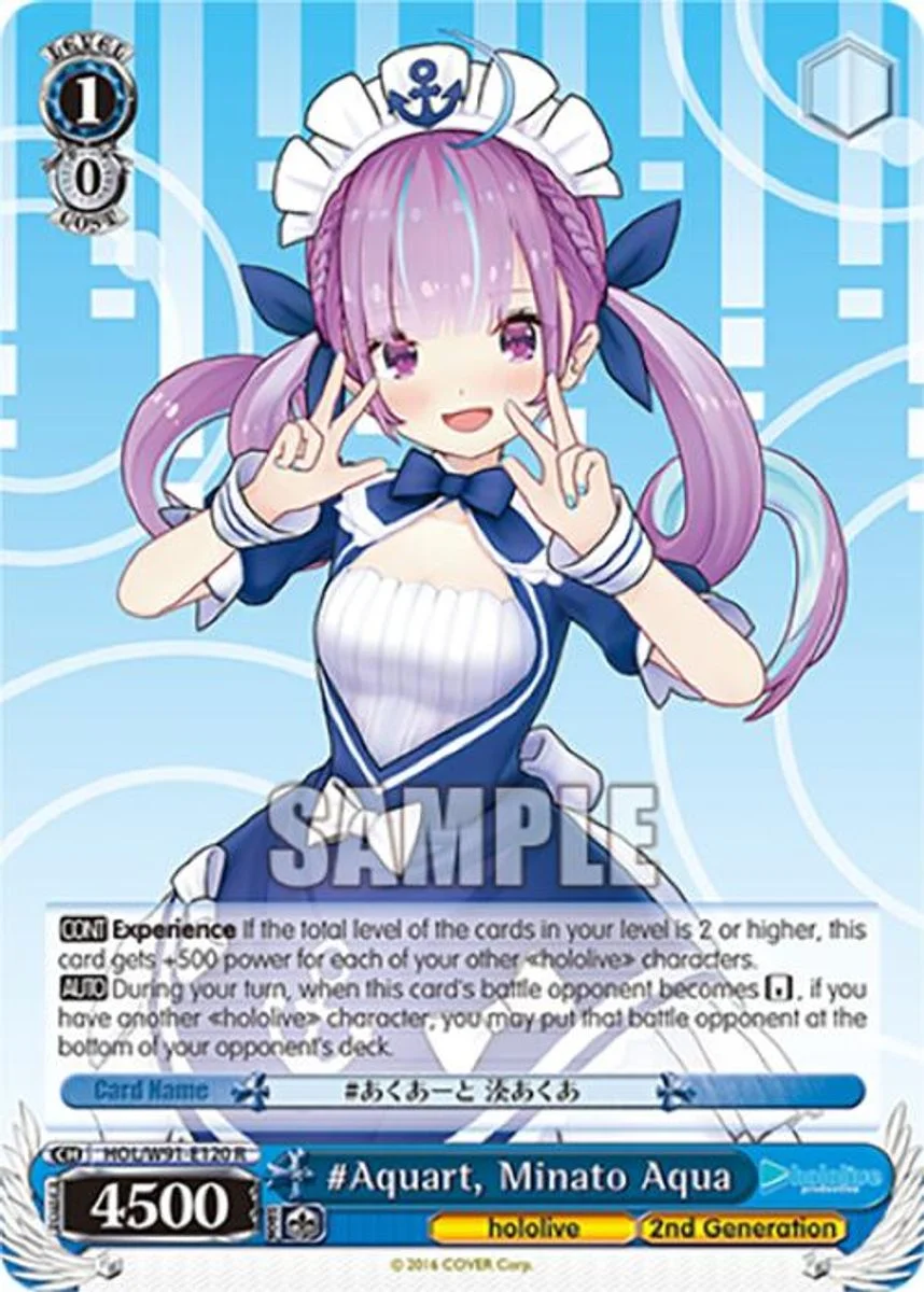 #Aquart, Minato Aqua 「HOL/W91-E120」「EN」