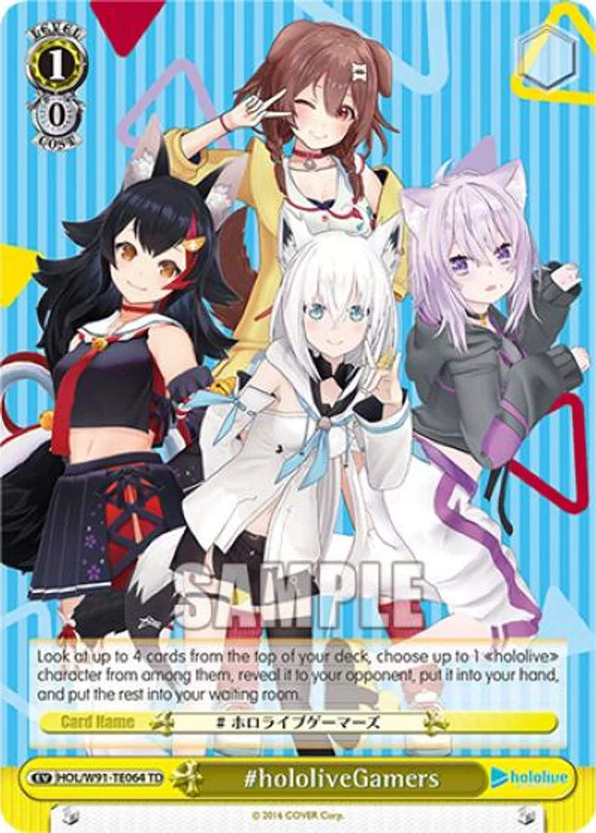 #hololiveGamers 「HOL/W91-TE064」「EN」