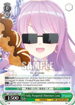 Fully Pwepared! Himemori Luna #HOL/W91-E061 · Weiss Schwarz