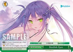 Devilish Eyes #HOL/W91-E073 · Weiss Schwarz