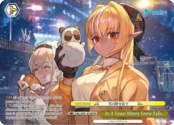 In A Town Where Snow Falls 「HOL/W91-E148」「EN」