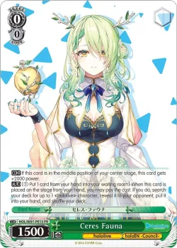 Ceres Fauna #HOL/W91-PE13 · Weiss Schwarz