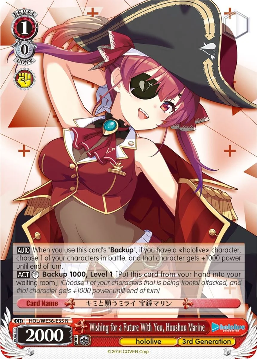 Wishing for a Future With You, Houshou Marine 「HOL/WE36-E35」「EN」