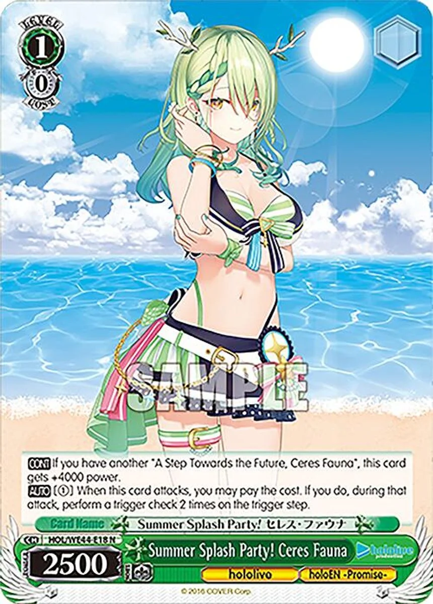 Summer Splash Party! Ceres Fauna 「HOL/WE44-E18」「EN」