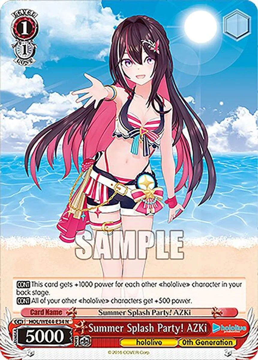 Summer Splash Party! AZKi 「HOL/WE44-E34」「EN」