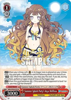 Summer Splash Party! Anya Melfissa 「HOL/WE44-E32」「EN」